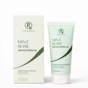 Mặt nạ dưỡng da Mint Rose chính hãng Mul Rose giúp cấp ẩm và chăm sóc da