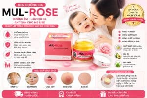 Kem Dưỡng Da Mul Rose Dưỡng Ẩm Sáng Mịn Chính Hãng