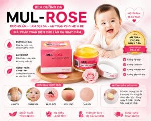 Kem Dưỡng Da Mul Rose Dưỡng Ẩm Sáng Mịn Chính Hãng