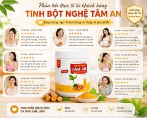 Tinh Bột Nghệ Tâm An - Chính Hãng Mul Rose Tinh Bột Nghệ Tâm An - Chính Hãng Mul Rose