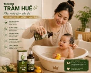 Tinh Dầu Tràm Huế 100ml Chính Hãng Hồng Tâm Cosmetics