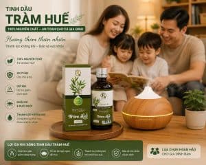 Tinh Dầu Tràm Huế 100ml Chính Hãng Hồng Tâm Cosmetics