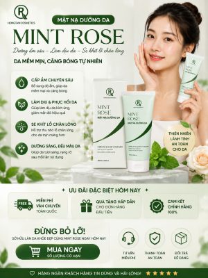 MẶT NẠ DƯỠNG DA MINT- ROSE