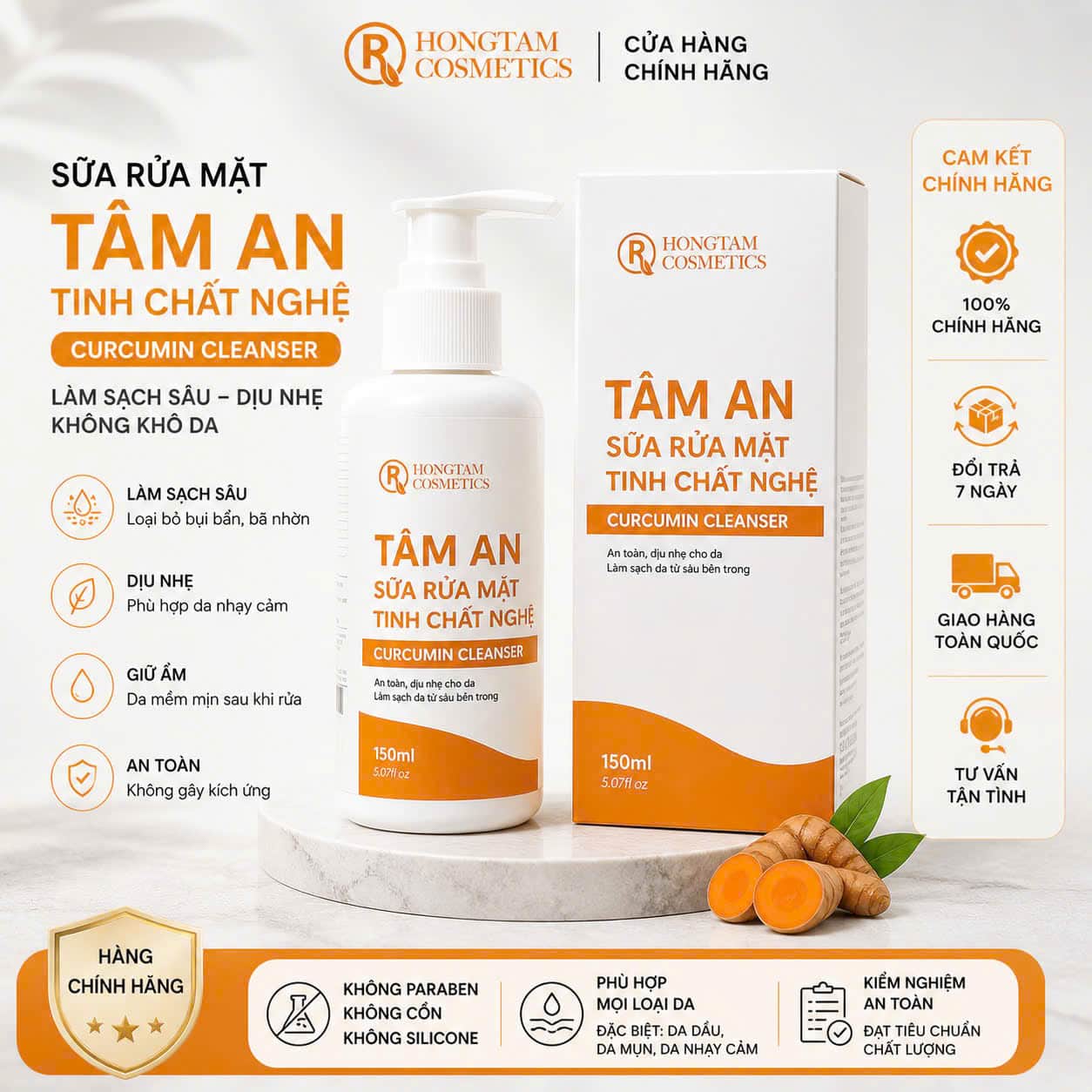 z7793326013493_f11a94b39633a93e8d189a566bdc3733 Sữa Rửa Mặt Tâm An Chính Hãng Cho Da Sạch Dịu Nhẹ