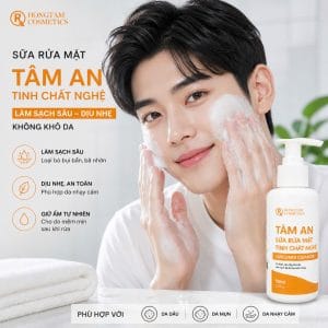 Sữa Rửa Mặt Tâm An Chính Hãng Cho Da Sạch Dịu Nhẹ Sữa Rửa Mặt Tâm An Chính Hãng Cho Da Sạch Dịu Nhẹ