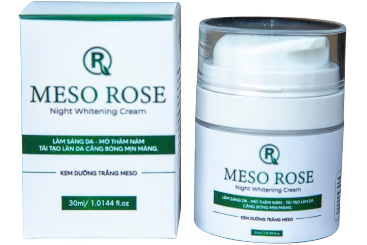 MESO ROSE NIGHT WHITENING CREAM