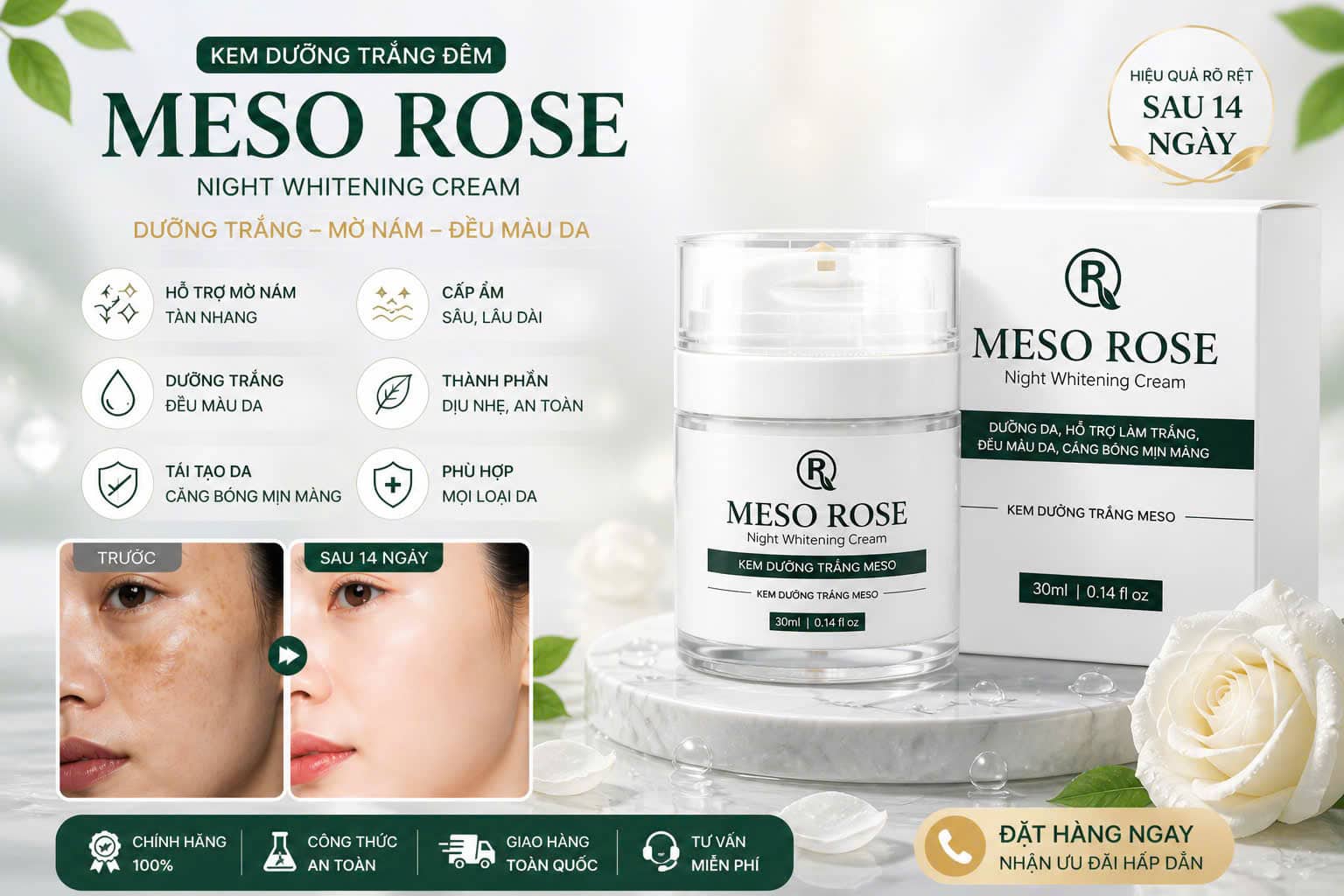 z7789357512558_461bb148cb371285ec7234079ac92c30 Kem Dưỡng Đêm Meso Rose Chính Hãng