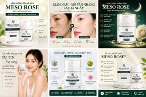 Kem Dưỡng Đêm Meso Rose Chính Hãng Kem Dưỡng Đêm Meso Rose Chính Hãng