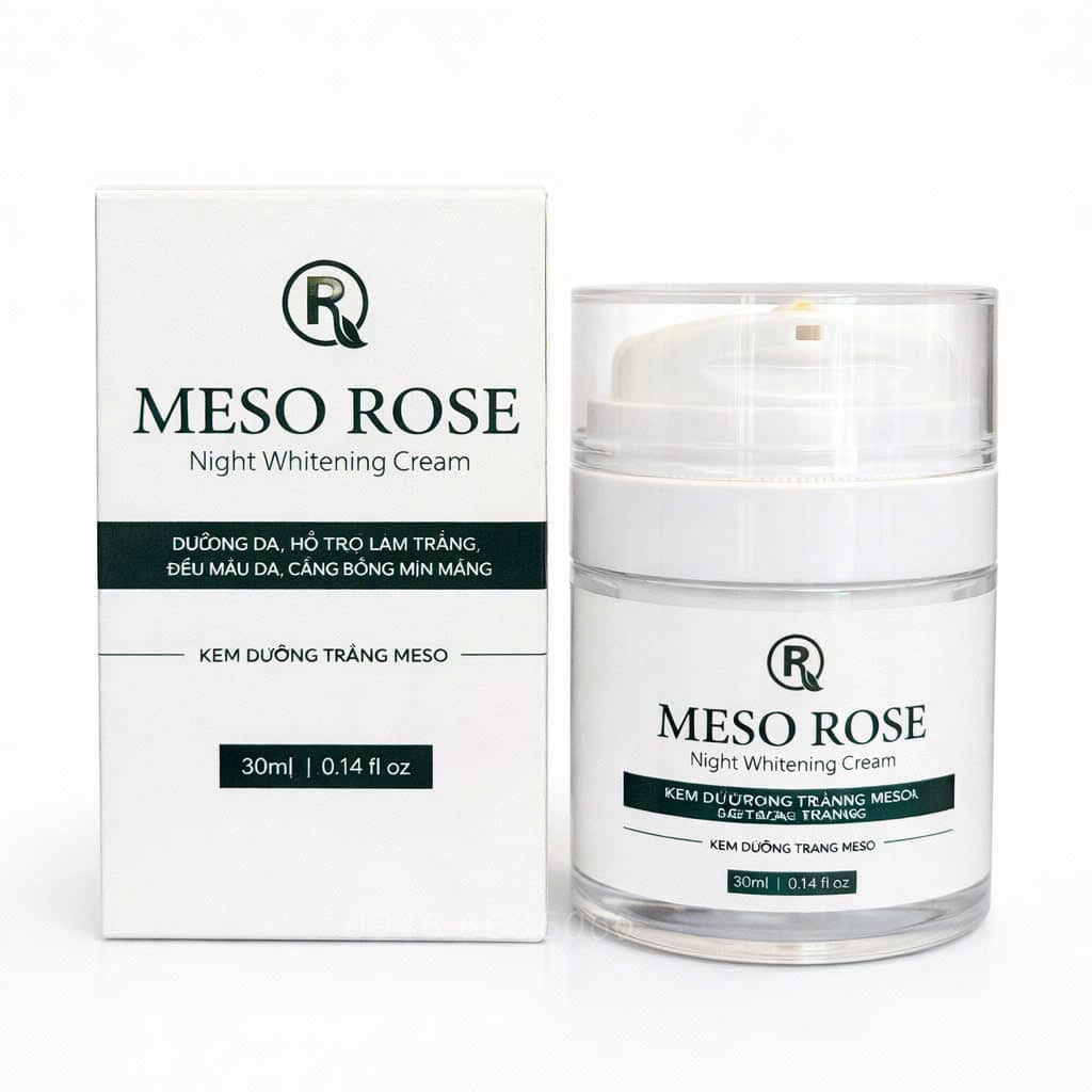 z7789357548314_e488ffae88b1d49960477bf143f72fd0 Kem Dưỡng Đêm Meso Rose Chính Hãng