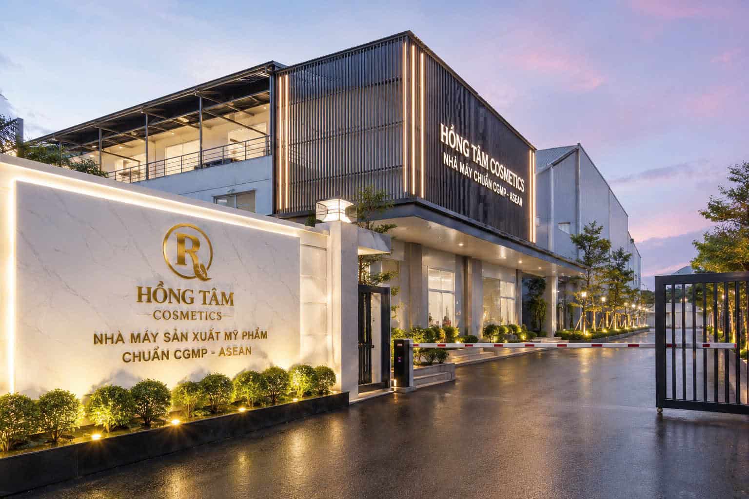 Nhà máy mỹ phẩm Hồng Tâm Cosmetics chuẩn CGMP