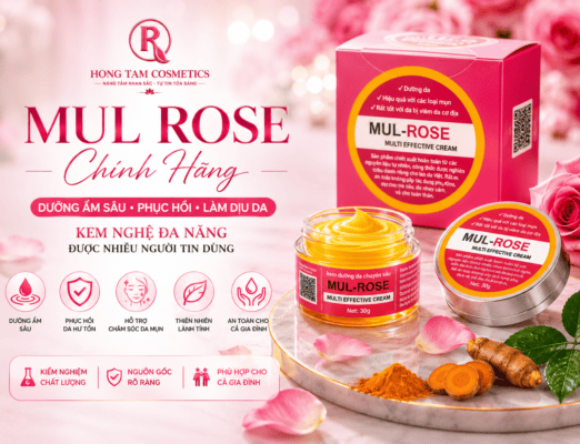 Mul Rose chính hãng kem nghệ Mul Rose kem đa năng Mul Rose