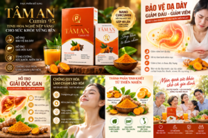 Tâm An Cumin 95 – Nano Curcumin từ nghệ nếp vàng Bắc Kạn